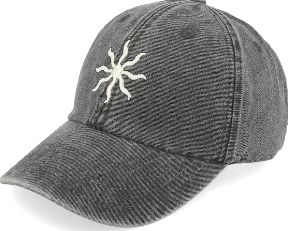 Sand Sun Logo Black Dad Cap - Salty Soul