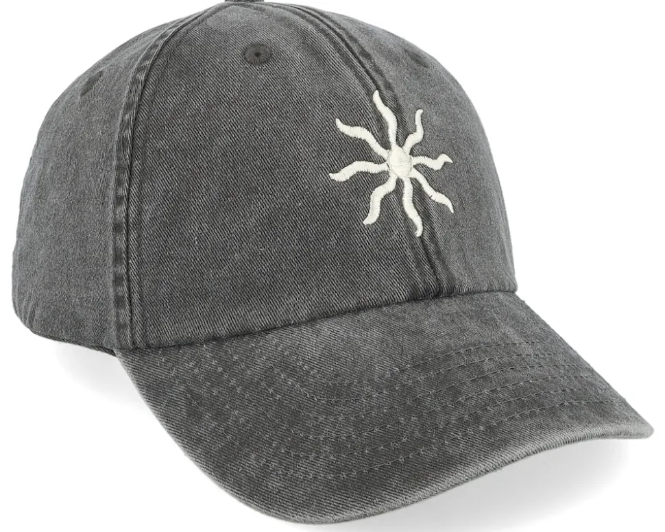 Sand Sun Logo Black Dad Cap - Salty Soul