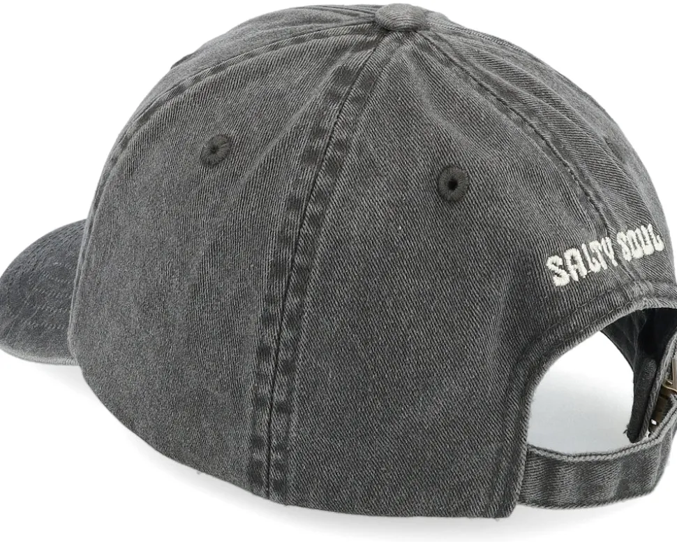 Sand Sun Logo Black Dad Cap - Salty Soul