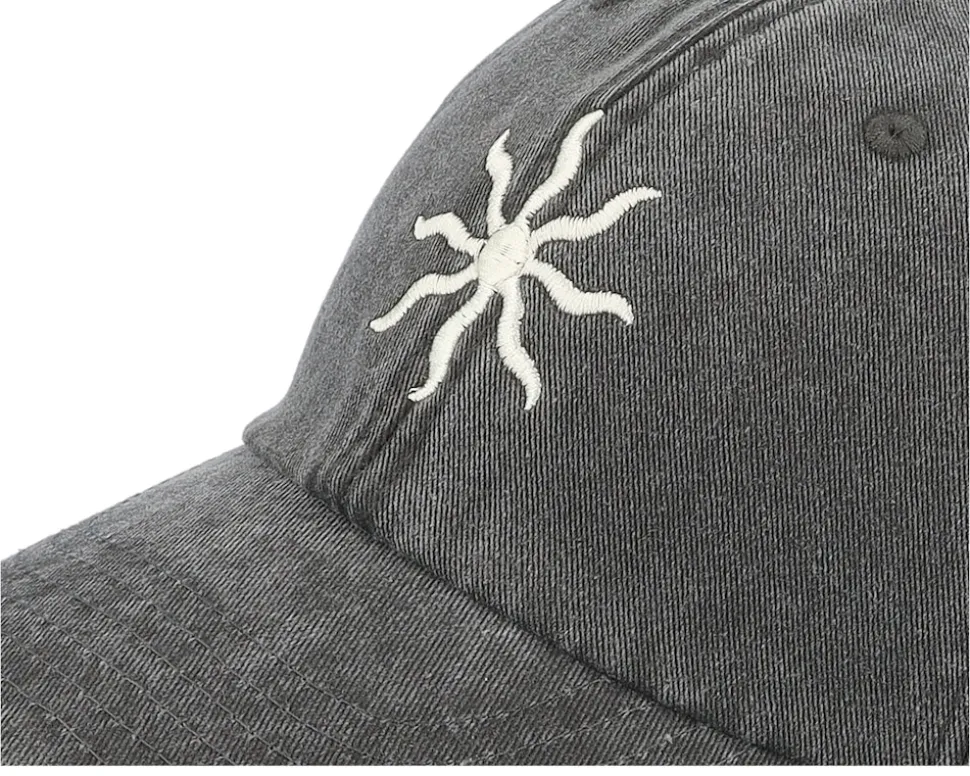 Sand Sun Logo Black Dad Cap - Salty Soul