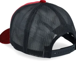 Santa Claus All In X-mas Party Velvet Red/Black Trucker - Ho-Ho-Hats