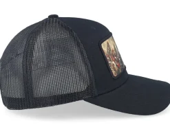 Santa Claus All In X-mas Party Black Trucker - Ho-Ho-Hats