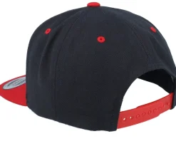 Santa Claus Car Sleigh Patch Black/Red Snapback - Ho-Ho-Hats