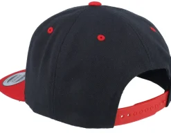 Santa Claus Going For A Ride Black/Red Snapback - Ho-Ho-Hats