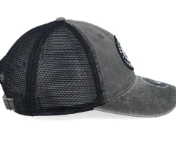 Saw Blade Logo 211 Grey/Black Trucker - Bearded Man