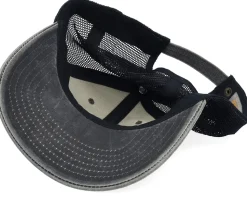 Saw Blade Logo 211 Grey/Black Trucker - Bearded Man