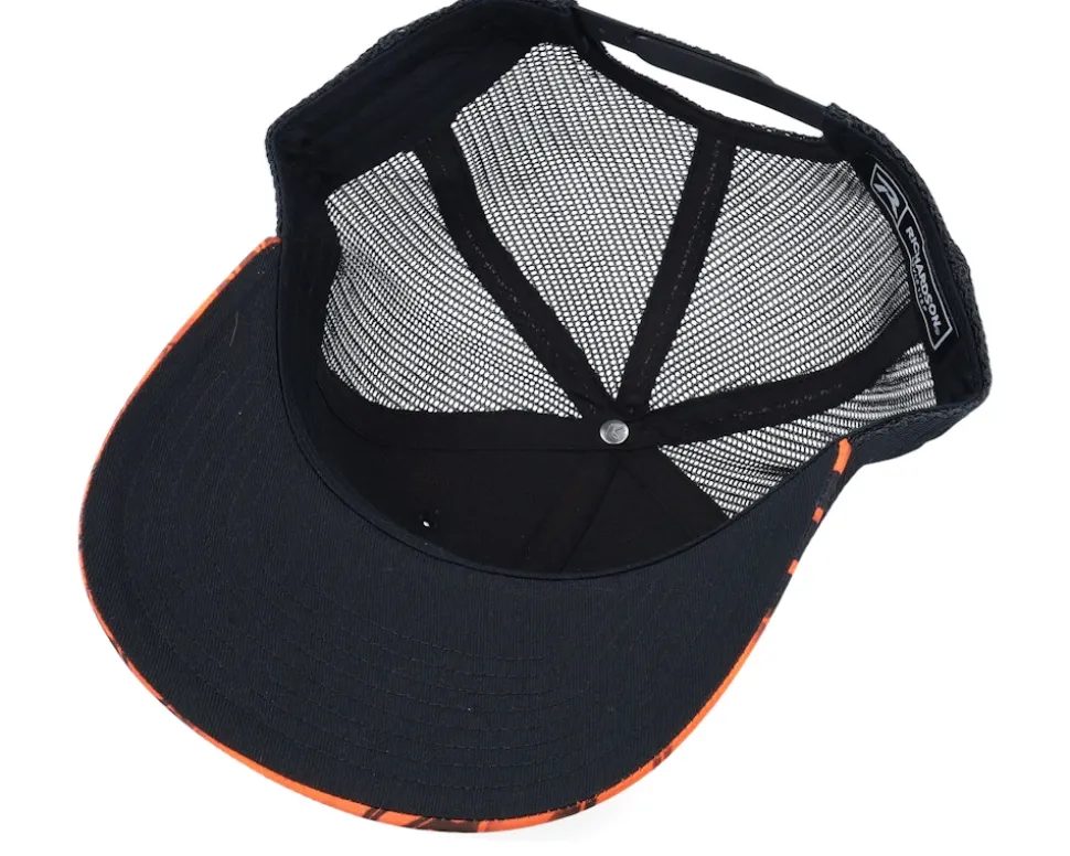 Saw Blade Logo 112p Kryptek Inferno/Black Trucker - Bearded Man