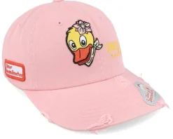 Schnatterinchen head Pink Destroyed Dad Cap - Unser Sandmännchen