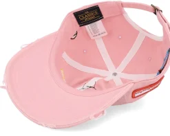 Schnatterinchen head Pink Destroyed Dad Cap - Unser Sandmännchen