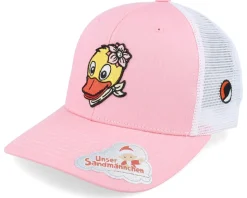 Schnatterinchen head Pink/White Trucker - Unser Sandmännchen