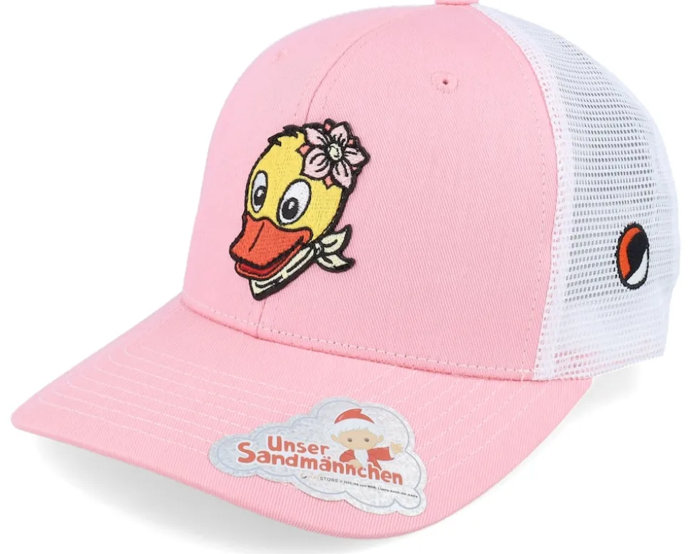 Schnatterinchen head Pink/White Trucker - Unser Sandmännchen