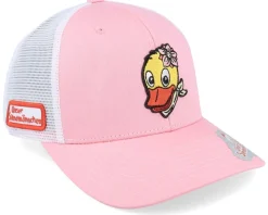 Schnatterinchen head Pink/White Trucker - Unser Sandmännchen