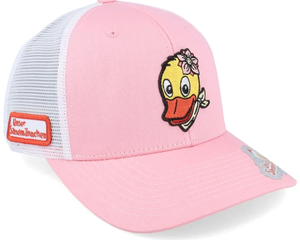 Schnatterinchen head Pink/White Trucker - Unser Sandmännchen
