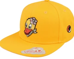 Schnatterinchen head Yellow/Pink Snapback - Unser Sandmännchen