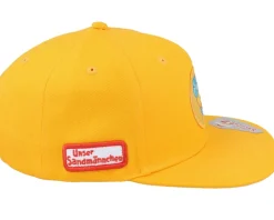 Schnatterinchen round Patch Yellow/Pink Snapback - Unser Sandmännchen