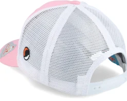 Schnatterinchen round Patch Pink/White Trucker - Unser Sandmännchen