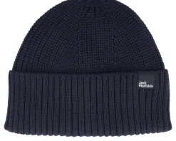 Schwansee Beanie Dark Navy Cuff - Jack Wolfskin