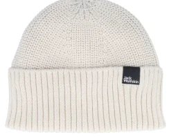 Schwansee Beanie Panna Cotta White Cuff - Jack Wolfskin