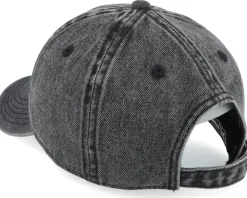 Scorpio Snow Washed Black Denim Dad Cap - Delulu