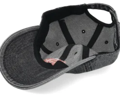 Scorpio Snow Washed Black Denim Dad Cap - Delulu