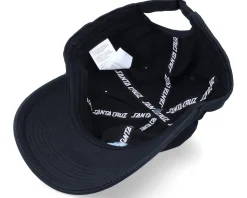 Screaming Mini Hand Black Dad Cap - Santa Cruz