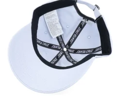 Screaming Mini Hand Light Grey Dad Cap - Santa Cruz