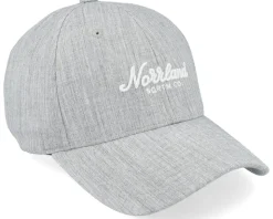 Script Hooked Cap Grey Adjustable - SQRTN