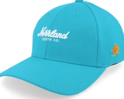 Script Hooked Cap Tropical Blue Adjustable - SQRTN