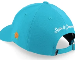 Script Hooked Cap Tropical Blue Adjustable - SQRTN
