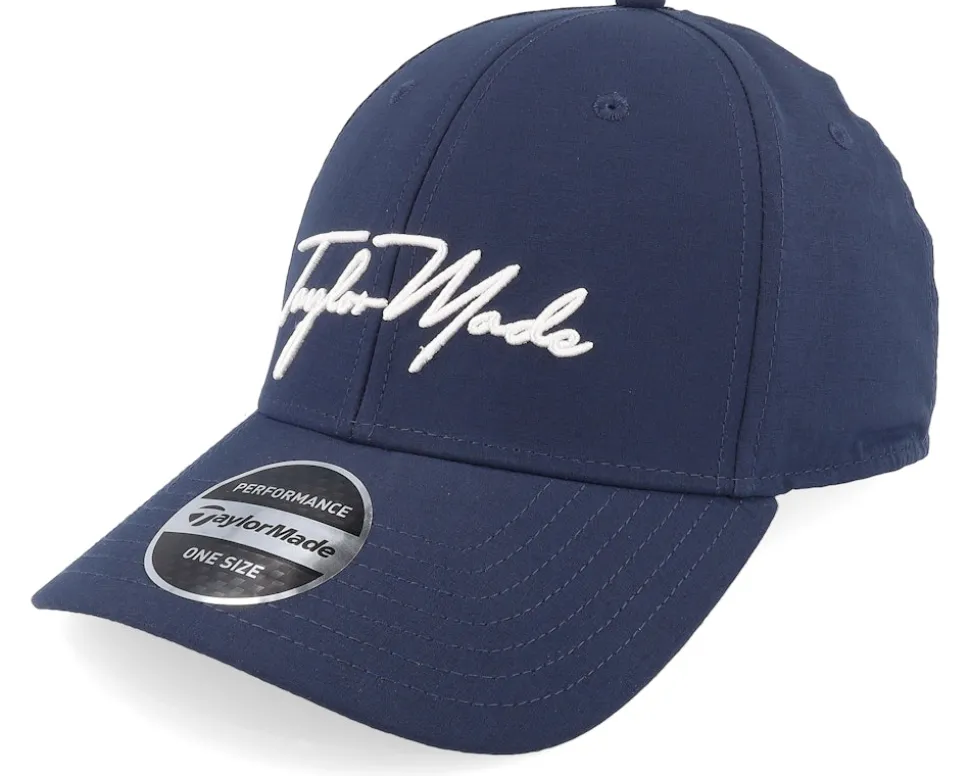 Script Seeker Hat Navy Adjustable - Taylor Made