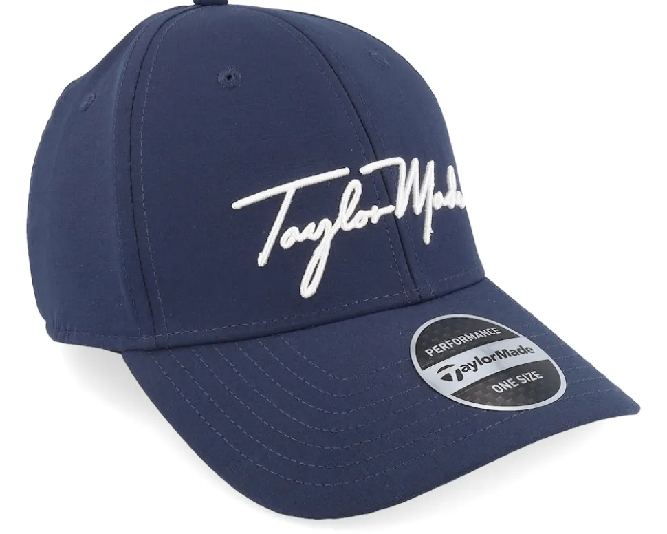 Script Seeker Hat Navy Adjustable - Taylor Made