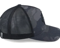 Sea Line Retro Black Camo Trucker - Salty Crew
