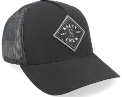 Sea Line Retro Black Trucker - Salty Crew