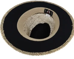 Seagrass Straw Safari Fedora Natural Straw Hat - Jaxon & James