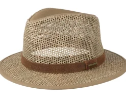 Seagrass Traveller Beige/Brown Straw - Stetson