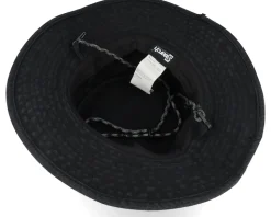 Search Canvas Wide Brim Hat Black Bucket - Rip Curl