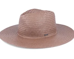 Seaside Sun Hat Brown Straw Hat - Brixton