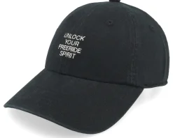 Seasonal Artwork Black Dad Cap - Peak Performance