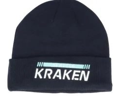 Seattle Kraken Authentic Pro Game&Train Knit Navy Cuff - Fanatics