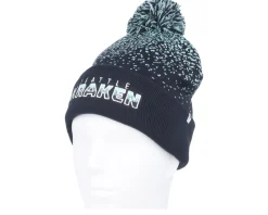 Seattle Kraken Iconic Gradiant Beanie Navy/Icy Blue Pom - Fanatics