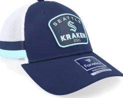 Seattle Kraken Navy/Icy Blue Trucker - Fanatics