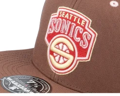 Seattle Supersonics Brown Sugar Bacon Fitted - Mitchell & Ness