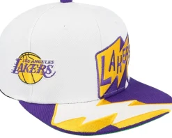 Seattle Supersonics Fast Times Hwc White Snapback - Mitchell & Ness