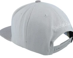 Seattle Supersonics Metallic Grey Snapback - Mitchell & Ness