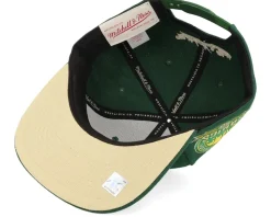 Seattle Supersonics With Love Hwc Green Snapback - Mitchell & Ness