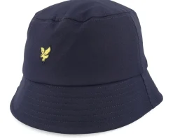 Seersucker Hat Dark Navy Bucket - Lyle & Scott
