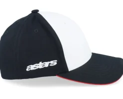 Sessionized Hat White/Black/Red Adjustable - Alpinestars