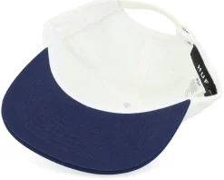 Set Classic H 6 Panel Hat Linen/Navy Strapback - HUF