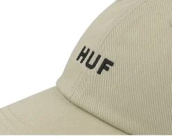 Set Og Cv 6 Panel Hat Oatmeal Dad Cap - HUF