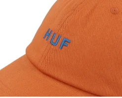 Set Og Cv 6 Panel Hat Orange Dad Cap - HUF